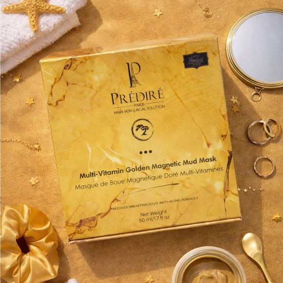 Predire Paris Golden Magnetic Mud Mask Multi-Vitamin Anti Aging 50ml NWT